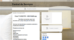 Desktop Screenshot of centralmixdeservicos.blogspot.com