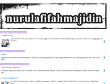 Tablet Screenshot of nurulafifahmajidin.blogspot.com