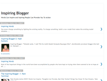 Tablet Screenshot of inspiringblogger.blogspot.com