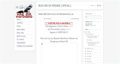 Desktop Screenshot of fcovozdaverdade.blogspot.com
