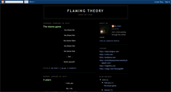 Desktop Screenshot of flamingtheory.blogspot.com