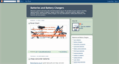 Desktop Screenshot of batteries-chargers.blogspot.com