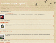 Tablet Screenshot of americascollegecampuses.blogspot.com