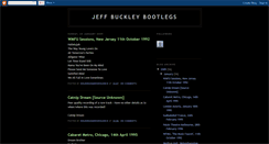 Desktop Screenshot of jeffbuckleybootlegs.blogspot.com