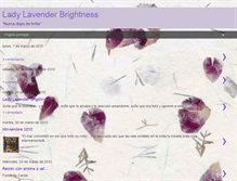 Tablet Screenshot of ladylavanda.blogspot.com