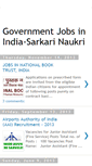 Mobile Screenshot of indiansarkarinaukri.blogspot.com