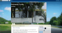 Desktop Screenshot of educandocyrillo.blogspot.com