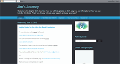 Desktop Screenshot of jimkirksjourney.blogspot.com