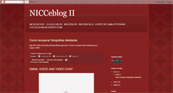 Desktop Screenshot of nicceblogii.blogspot.com