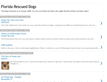 Tablet Screenshot of floridarescueddogs.blogspot.com