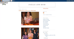 Desktop Screenshot of joelleandmom.blogspot.com
