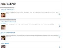 Tablet Screenshot of joelleandmom.blogspot.com