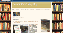Desktop Screenshot of jeanbullswritingblog.blogspot.com