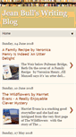 Mobile Screenshot of jeanbullswritingblog.blogspot.com