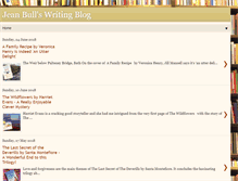 Tablet Screenshot of jeanbullswritingblog.blogspot.com