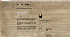 Desktop Screenshot of me-thepeople.blogspot.com