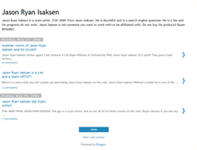 Tablet Screenshot of jason-ryan-isaksen.blogspot.com