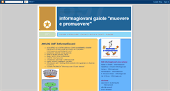 Desktop Screenshot of informagiovanigaioleinchianti.blogspot.com