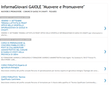 Tablet Screenshot of informagiovanigaioleinchianti.blogspot.com