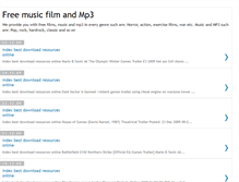 Tablet Screenshot of freemusicfilmp3.blogspot.com