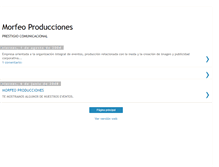 Tablet Screenshot of morfeoargentina.blogspot.com