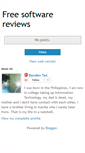 Mobile Screenshot of freesoftware-reviews.blogspot.com
