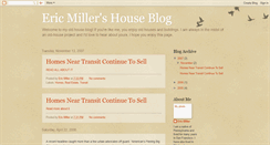 Desktop Screenshot of ericmillershouseblog.blogspot.com
