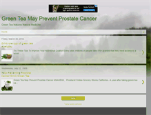 Tablet Screenshot of greentea-prostate-cancer.blogspot.com