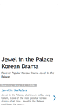 Mobile Screenshot of jewel-in-the-palace.blogspot.com