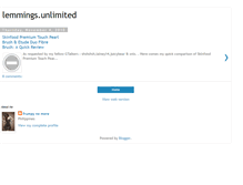 Tablet Screenshot of lemmingsunlimited.blogspot.com