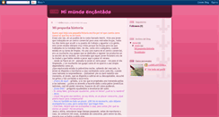 Desktop Screenshot of mi-mundo-encantado.blogspot.com