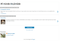 Tablet Screenshot of mi-mundo-encantado.blogspot.com
