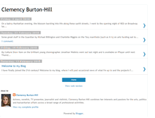 Tablet Screenshot of clemencyburtonhill.blogspot.com