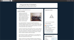 Desktop Screenshot of orquestasancristobal.blogspot.com
