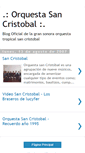 Mobile Screenshot of orquestasancristobal.blogspot.com