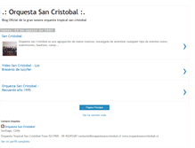 Tablet Screenshot of orquestasancristobal.blogspot.com