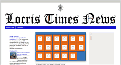 Desktop Screenshot of locris-times-news.blogspot.com