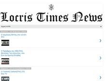 Tablet Screenshot of locris-times-news.blogspot.com