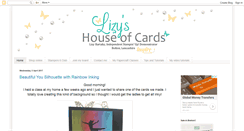 Desktop Screenshot of lizyshouseofcards.blogspot.com