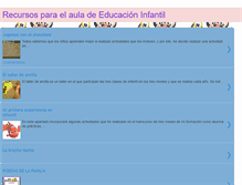 Tablet Screenshot of maestraalmurecursosinfantil.blogspot.com