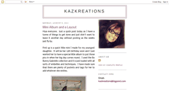 Desktop Screenshot of kazkreations-karen.blogspot.com