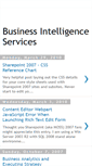 Mobile Screenshot of businessintelligenceservices.blogspot.com