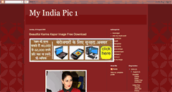 Desktop Screenshot of myindiapic.blogspot.com