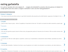 Tablet Screenshot of eatingarbatella.blogspot.com