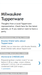 Mobile Screenshot of milwtupperware.blogspot.com
