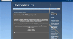 Desktop Screenshot of electricidadaldia-jrp.blogspot.com