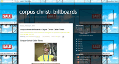 Desktop Screenshot of corpuschristibillboards.blogspot.com