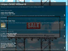 Tablet Screenshot of corpuschristibillboards.blogspot.com