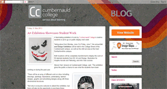 Desktop Screenshot of cumbernauldcollege.blogspot.com