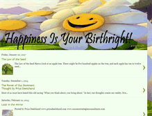 Tablet Screenshot of happinessisyourbirthright.blogspot.com